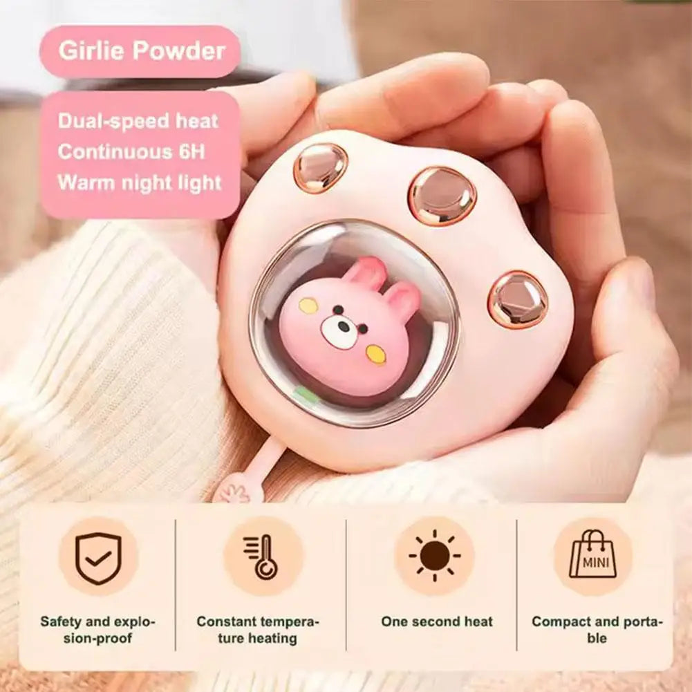 Calentador de manos portatil