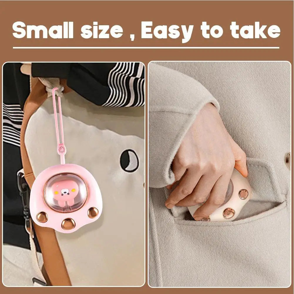 Calentador de manos portatil