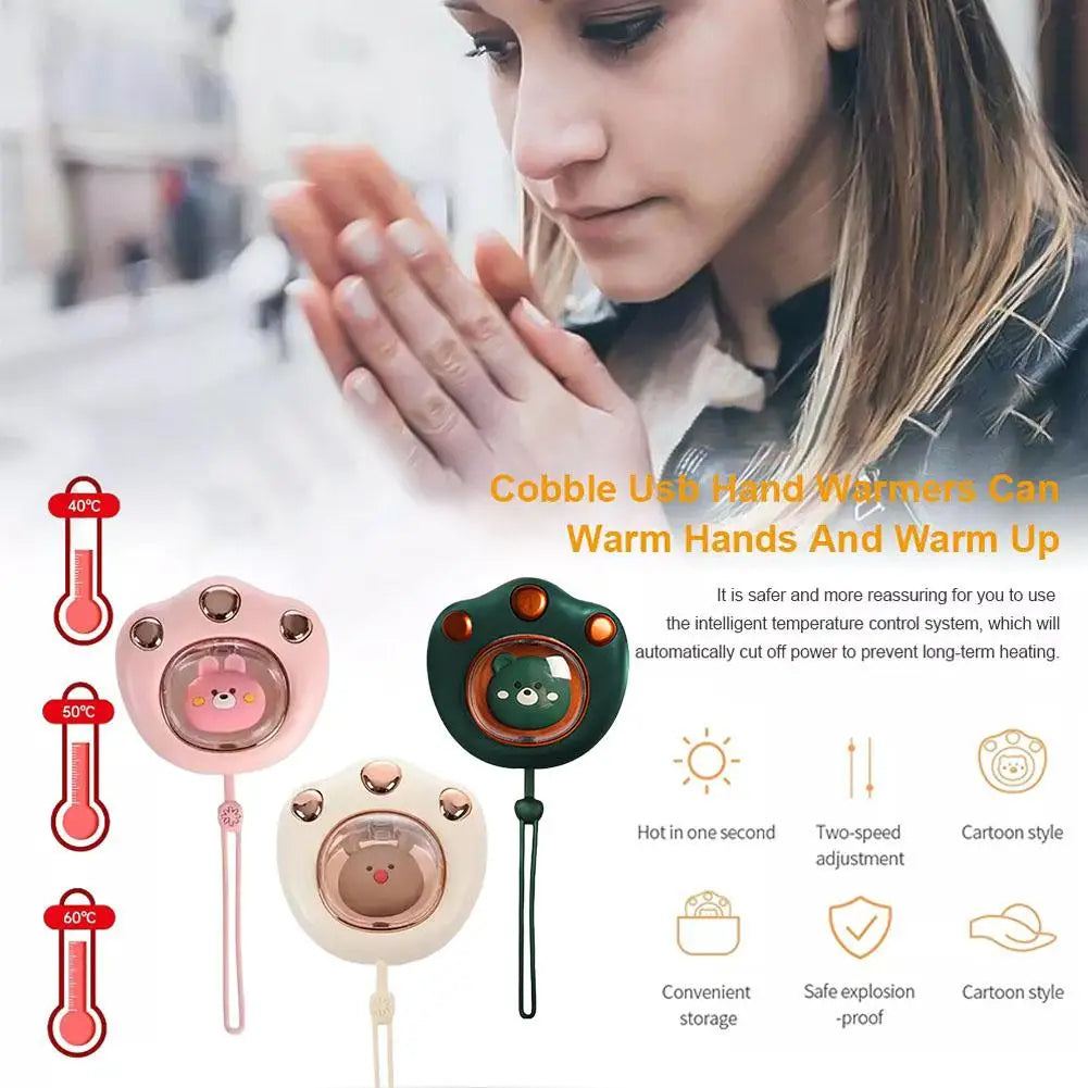 Calentador de manos portatil