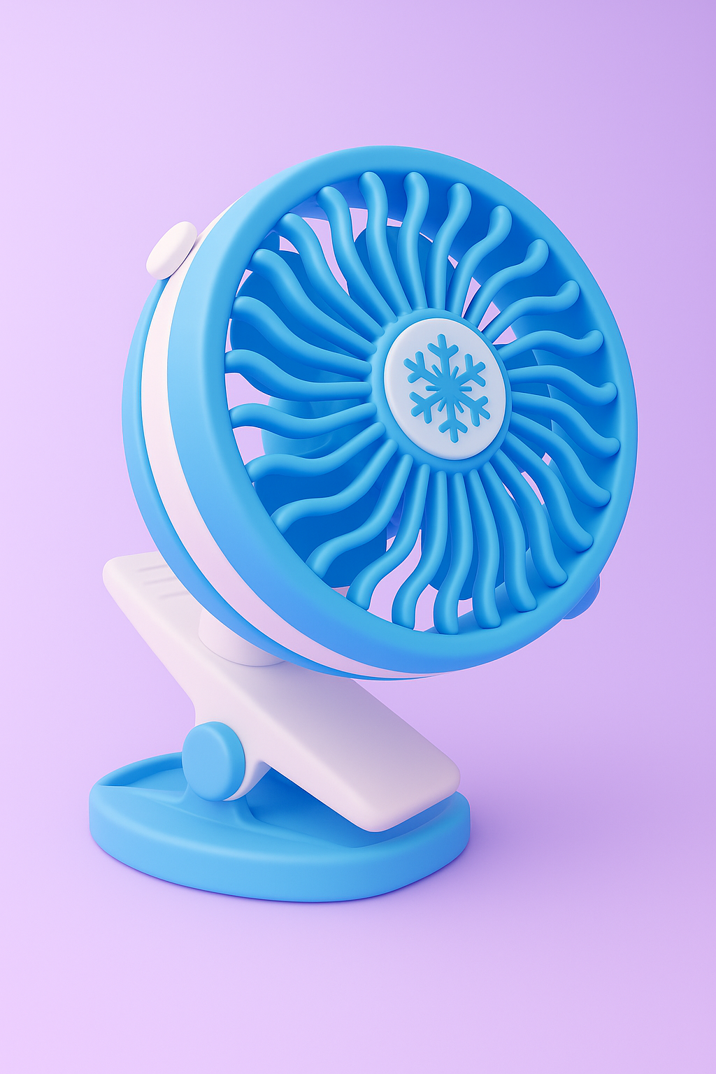 MINI VENTILADOR DE GANCHO RECARGABLE