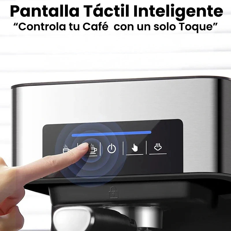 Cafetera Espresso Profesional Automática con Espumador de Leche - Coffee Maker Premium