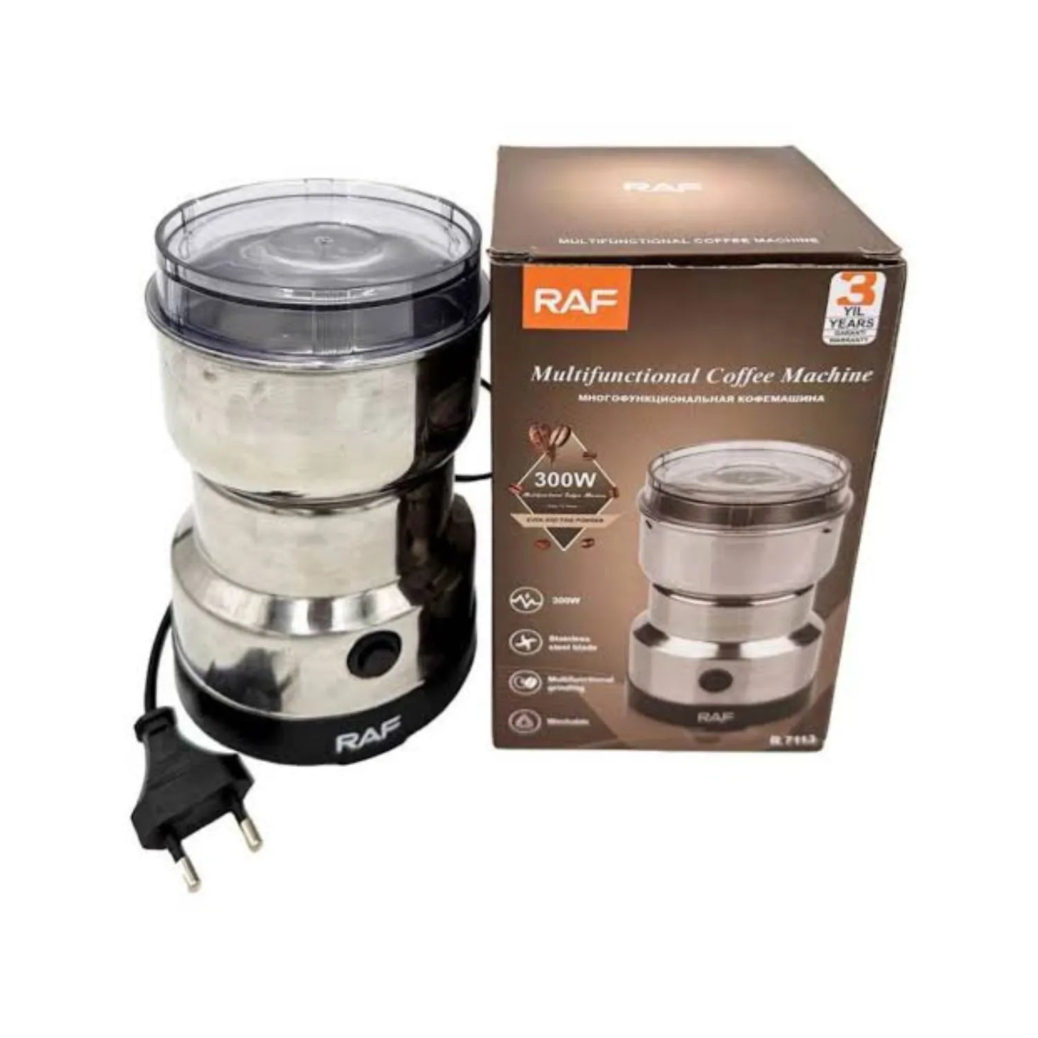 Molinillo de Café Eléctrico RAF - Moledor Profesional para Granos